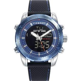 Viceroy 401181-37 Classic Sort/Tekstil Ø44 mm