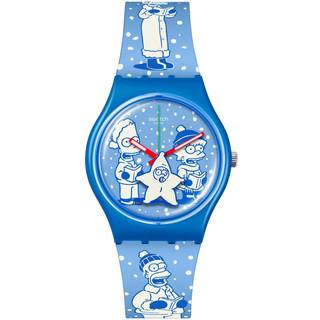 Swatch SO28Z126 - Quartz - 34 mm - Herre - Plexiglas