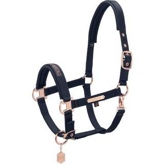 Eskadron Heritage Pin Buckle Headcollar - Navy - Shetty