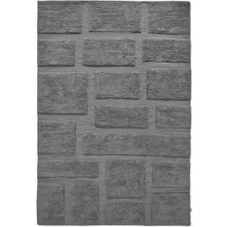 Classic Collection Bricks uldtæppe 170x230 cm Grå