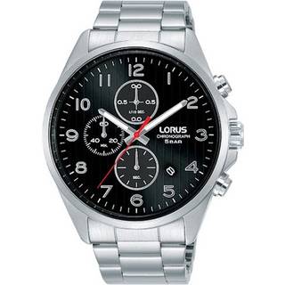Lorus RM379FX9 Sports Sort/Stål Ø43 mm