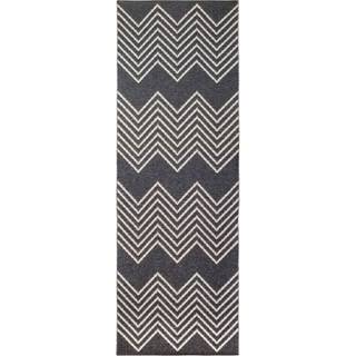 Brita Sweden Mini Tæppe 70x150 Cm - Mønstrede tæpper Vinyl Beluga - 13-251502
