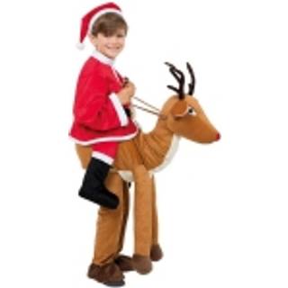 Rensdyr piggy back kostume, barn