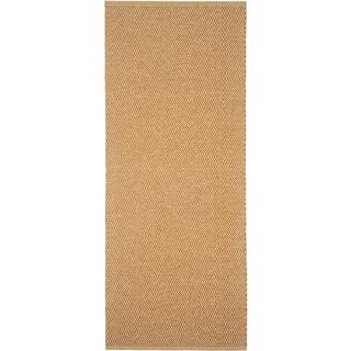 Brita Sweden Strand Tæppe 70x180 Cm t - Mønstrede tæpper Plast Brun - 13-351808