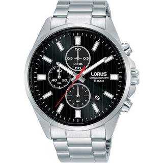 Lorus RM373FX9 Sport Sort/Stål Ø43 mm