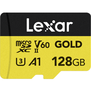microSDXC Gold 128GB UHS-II U3 R280/W100 V60