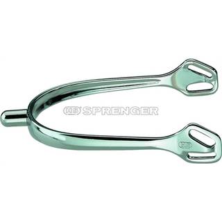 ULTRA fit spurs with Balkenhol fastening - Stainless steel, 15 mm rounded