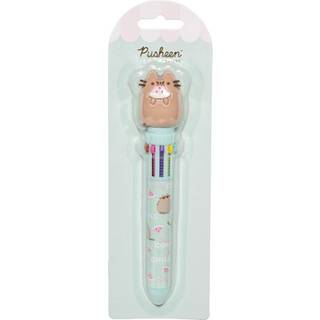 PUSHEEN - Foodie Collection - Stylo bille 10 couleurs 3D Topper