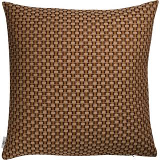 Røros Tweed Isak Pude 60x60 Cm - Pyntepuder & Betræk Norsk Lammeuld Chestnut - 105352