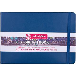 Hardcover Sketchbook - Navy Blue 14,8 x 21 cm