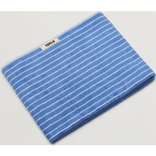 Bath Towel 70x140 Clear Blue Stripes