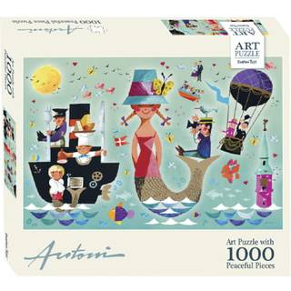 Ib Antoni - Art Puslespil - Havfrue - 1000 brikker - FSC