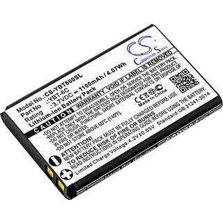Batteri YBT-6C 1100mAh