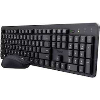 Trust TKM-360 trådløst tastatur- og mus-sæt (Nordisk) - På lager i butik