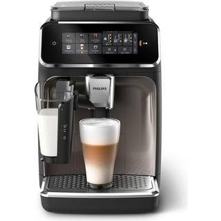 Philips 3300 series EP3347 - automatic coffee machine with cappuccinatore - 15 bar - black/chrome