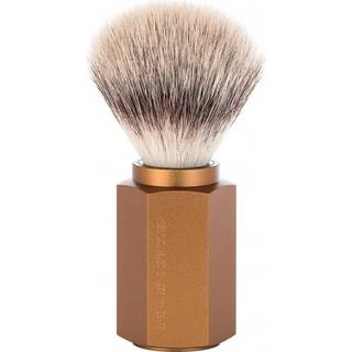 Mühle x Mark Braun Hexagon Silvertip Fiber® Barberkost, Aluminium Bronze (21 mm)