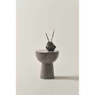 BALIS sidebord ø 35 cm - Grå