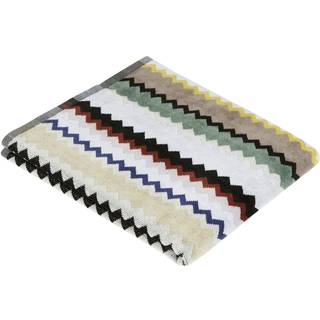Missoni Home - Curt Bath Towel 60 x 100 cm 160 Black Multicolor - Håndklæder og badehåndklæder - Flerfarvet