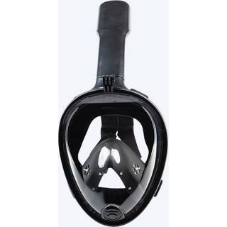 Watery fullface dykkermaske til voksne - Oxygen - Sort - Fullface dykkermasker