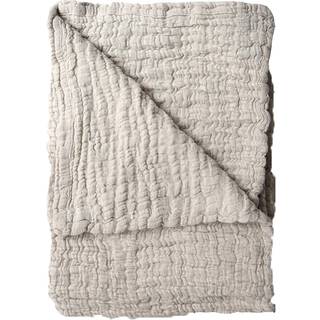 Garbo & Friends Mellow Lin Double Bed Quilt 160x260 Cm - Sengetæpper Bomuld Beige - GF152735-0120-304GL