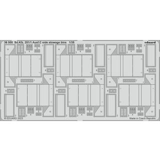 Sd.Kfz. 251/1 Ausf.C side stowage bins 1/35 ACADEMY