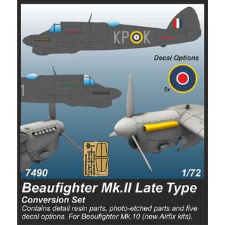 Beaufighter Mk.II Late Type Conversion set 1/72