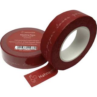 Hahnemühle Fine Art Masking Tape, rød maskeringstape med tekst 15 mm × 20 meter