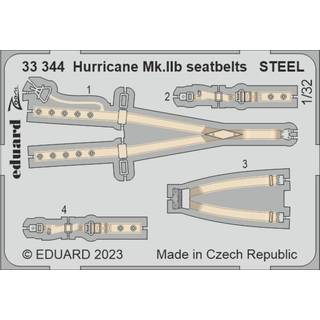 Hurricane Mk.IIb seatbelts STEEL 1/32 REVELL