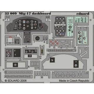 Mig-17 dashboard F��r Trumpeter Bausatz