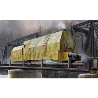 German Panzerlok BR57 Armoured Locomotiv