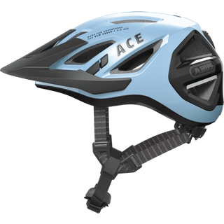 ABUS Hjelm Urban-I 3.0 ACE i Iced Blue M - med Multi Shell In-Mold og LED-baglys