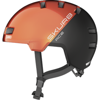 ABUS Skurb Ace Cykelhjelm Goldfish Orange - Hjelmstørrelse 52-56 cm