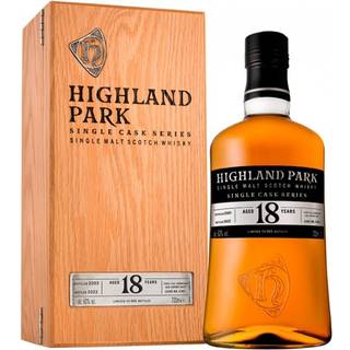 Highland Park 18 års Cask Strength Single Malt Scotch Whisky 60%, Cask #4391
