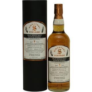 STAOISHA 2014 Bunnahabhain 8 Års Signatory Denmark Cask Strength Single Malt Whisky, 56,7%