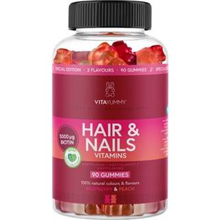 VitaYummy Hair & Nails Mixed - 90 stk.