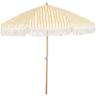 Gatsby strandparasol gul stribet