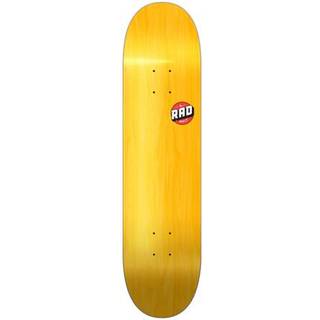 RAD Blank Logo Skateboard Deck (Orange)