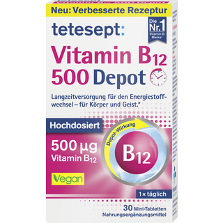 tetesept Vitamin B12 500 Depot Mini-tabletter