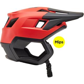 FOX Dropframe Cykelhjelm Med Mips Rød/Sort - Hjelmstørrelse 58-60 cm