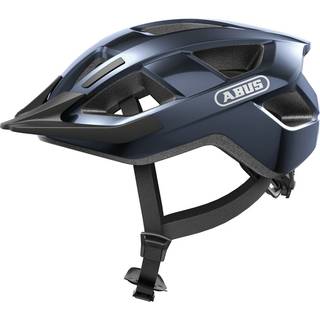 ABUS Hjelm Aduro 3.0 i Midnight Blue S - In-Mold Teknologi, Justerbar Størrelse, Optimal Ventilation, Hestehale-venlig