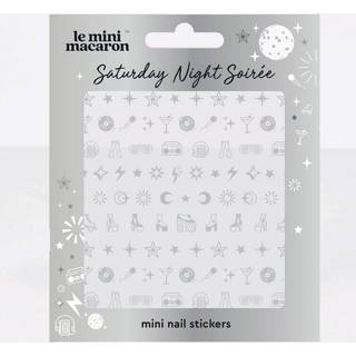 Le Mini Macaron Mini Nail Art Stickers Saturday Night Soirée