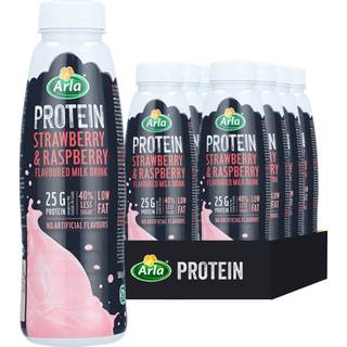 Arla Protein Drink Hindbær/Jordbær 8 x 500 ml