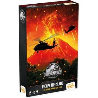 "Jurassic World Shuffle Card Game Escape the Island"