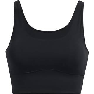 Tanktop Under Armour Meridian Fitted Crop Tank-BLK 1379153-001 Størrelse S