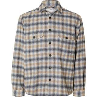 SLHMASON-BAX CHECK OVERSHIRT LS W