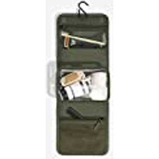 Toilettaske med krog (3 farver) - Grøn - 21cm x 8cm x 27cm - Adriana