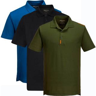 WX3 poloshirt - Sort (Størrelse: 6XL)