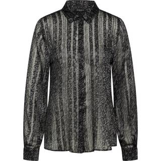 MapleBBCorinna skjorte - Black print