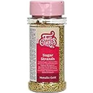 Sukker Krymmel Metallic Gold, 80g - FunCakes