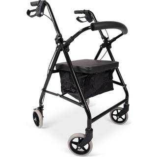 Dunimed Leichter Rollator (faltbar) Schwarz